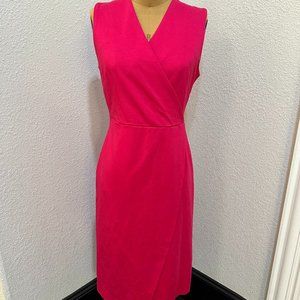 Tahari Pink Sleeveless Dress SZ4